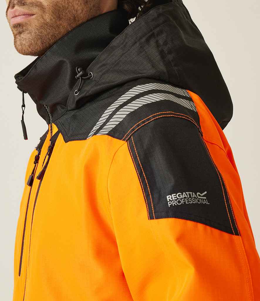 Black/Orange